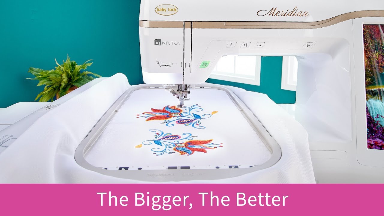 Baby Lock Meridian 2 Embroidery Machine