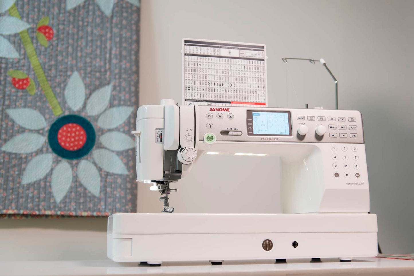 Janome MC6700P Sewing Machine Open Box