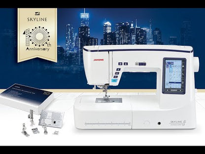 Janome Skyline 7 Anniversary Edition Sewing Machine