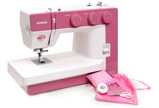 Janome 1522PG Sewing Machine with BONUS Kit